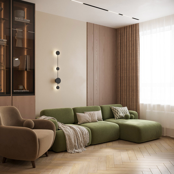 Дизайн-проект <br>Vangarden 44 м²