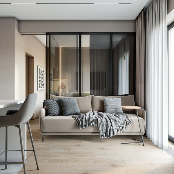 Дизайн трёхкомнатных квартир 75 м²: уют и стиль для семьи