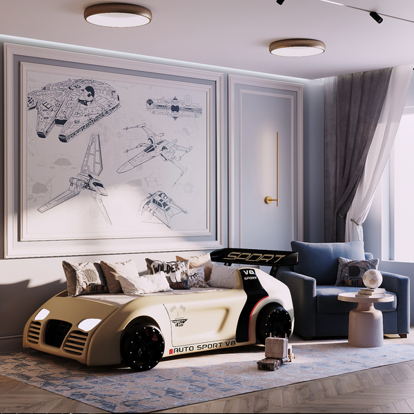 Дизайн детской в стиле неоклассика: уютная комната, которая подходит ребёнку в любом возрасте