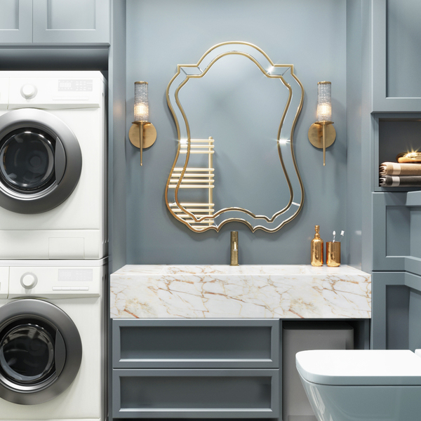 Дизайн санузла в стиле неоклассика: уют и практичность для вашей квартиры