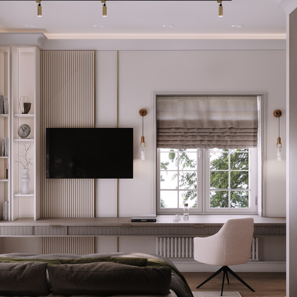 Дизайн квартиры с рабочим кабинетом: удобно и стильно