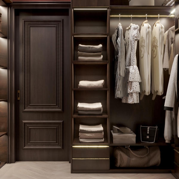 Дизайн квартиры с гардеробной: удобно и продуманно