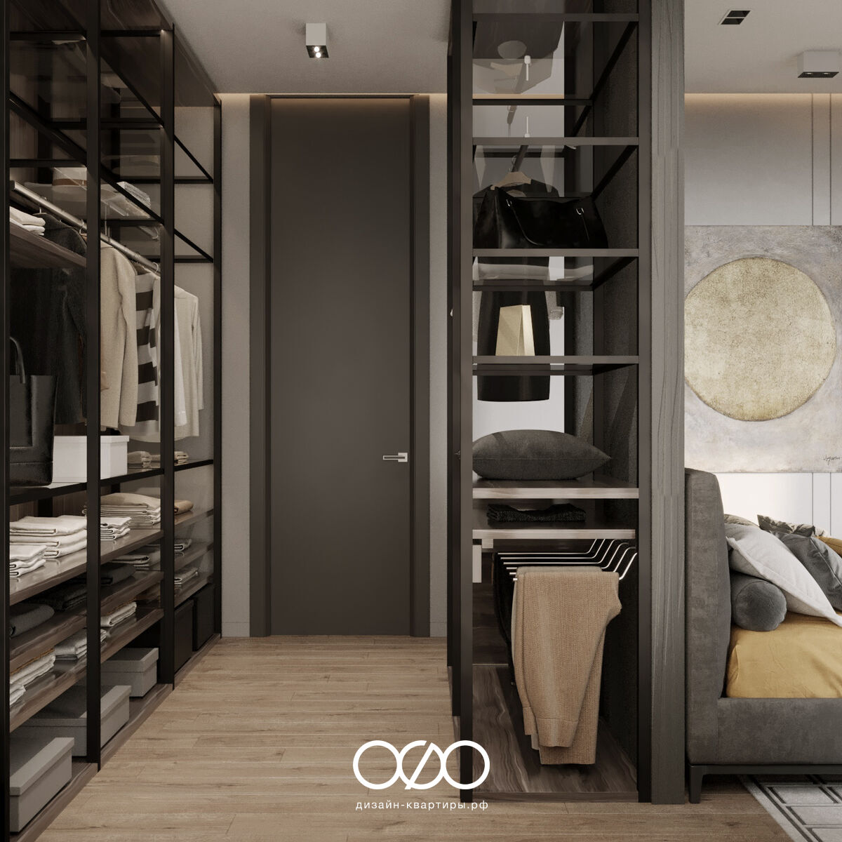 Дизайн квартиры с гардеробной: удобно и продуманно