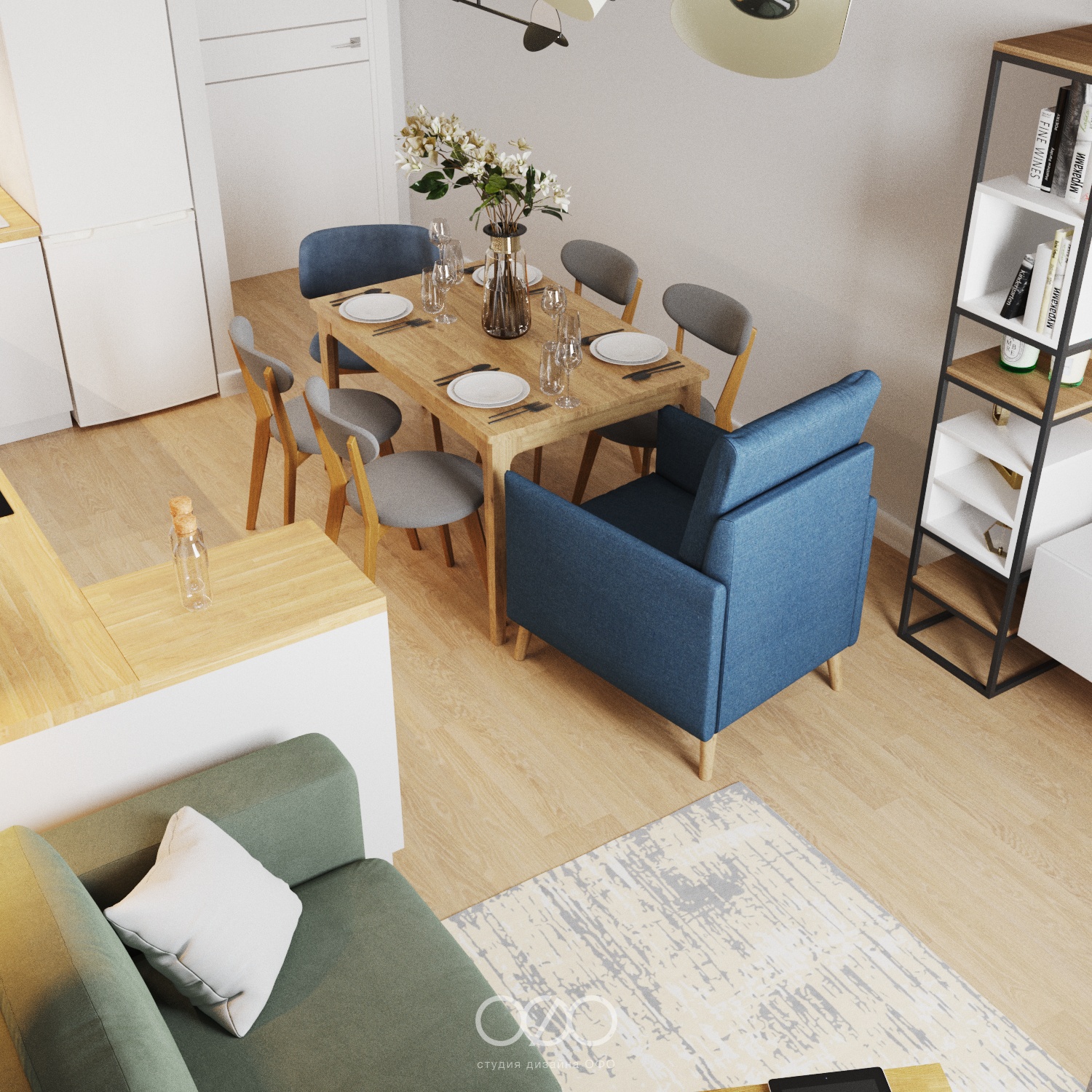 Дизайн интерьера в скандинавском стиле