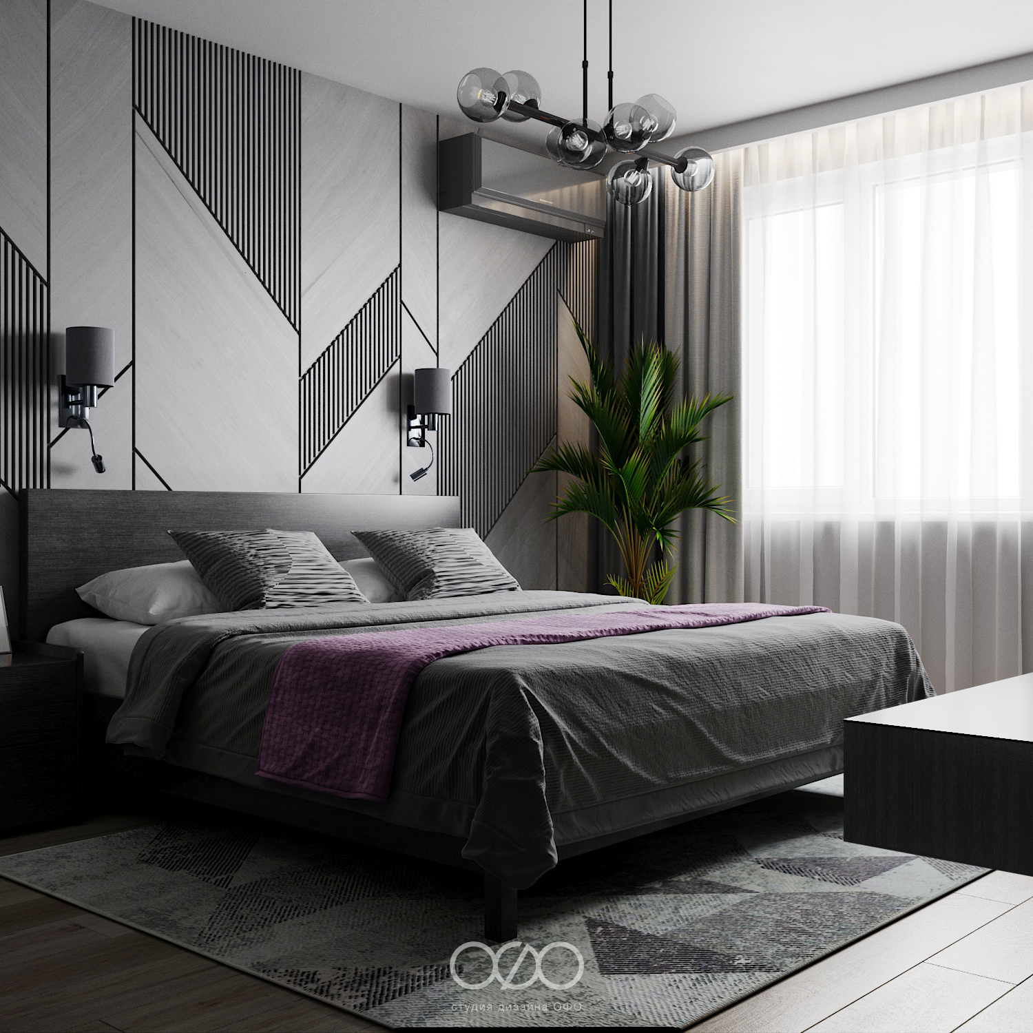 Цвет в дизайне спальни