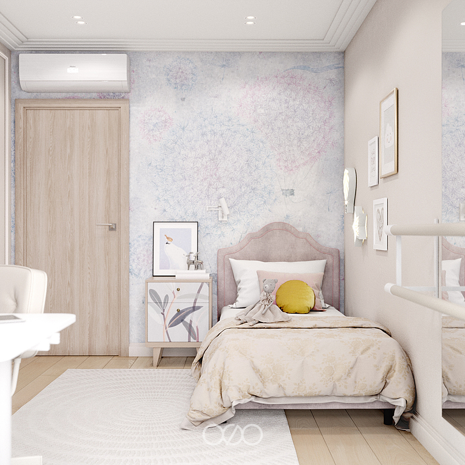 Дизайн-проект 3-комнатной квартиры в современном стиле в ЖК Столичные поляны