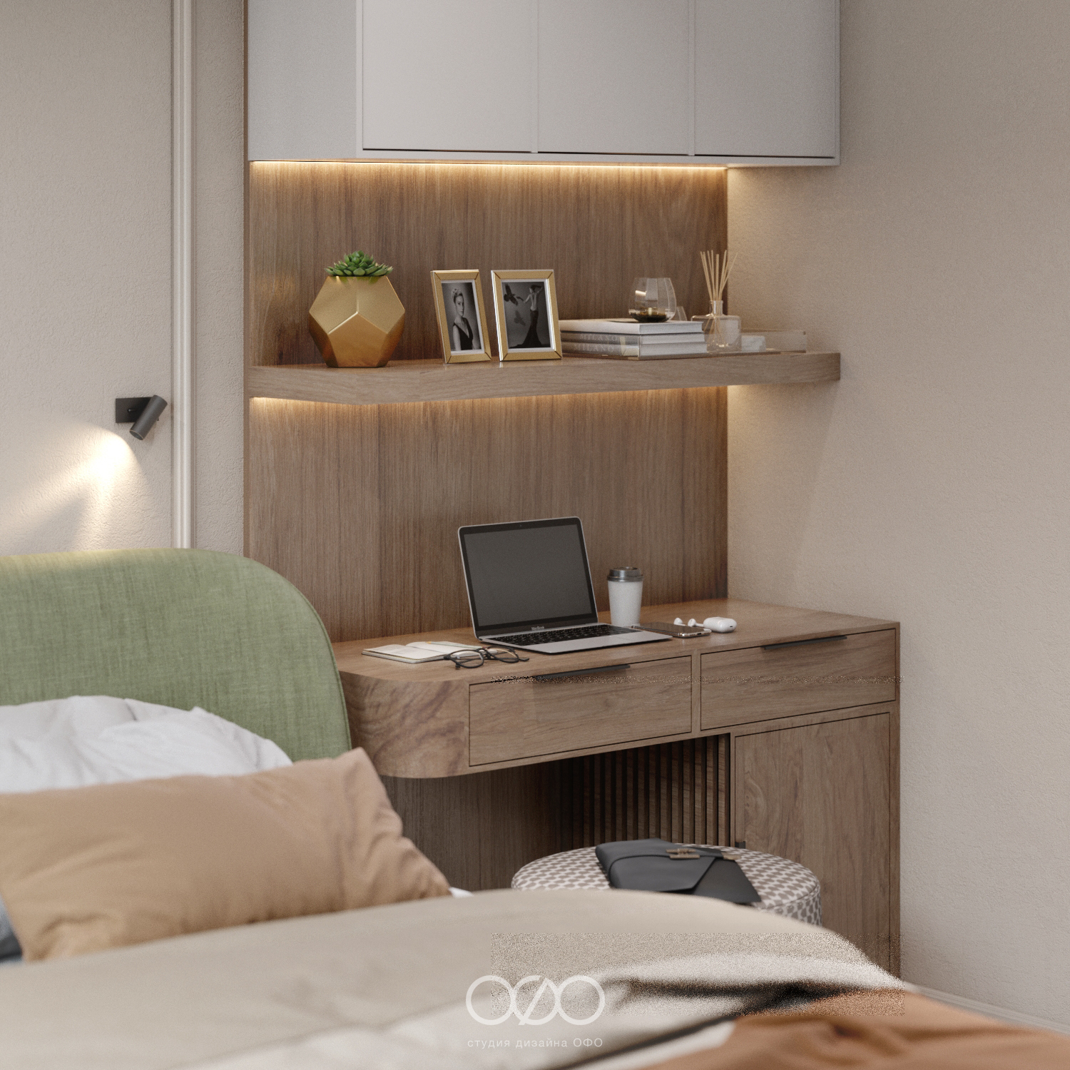 Дизайн-проект 3-комнатной квартиры в современном стиле в ЖК Столичные поляны