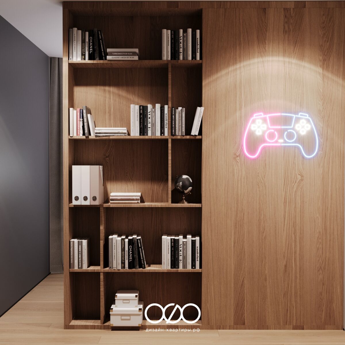 Дизайн-проект 4-комнатной квартиры 80 м² в Москве. Грамотная перепланировка и светлый современный интерьер для семьи с детьми.