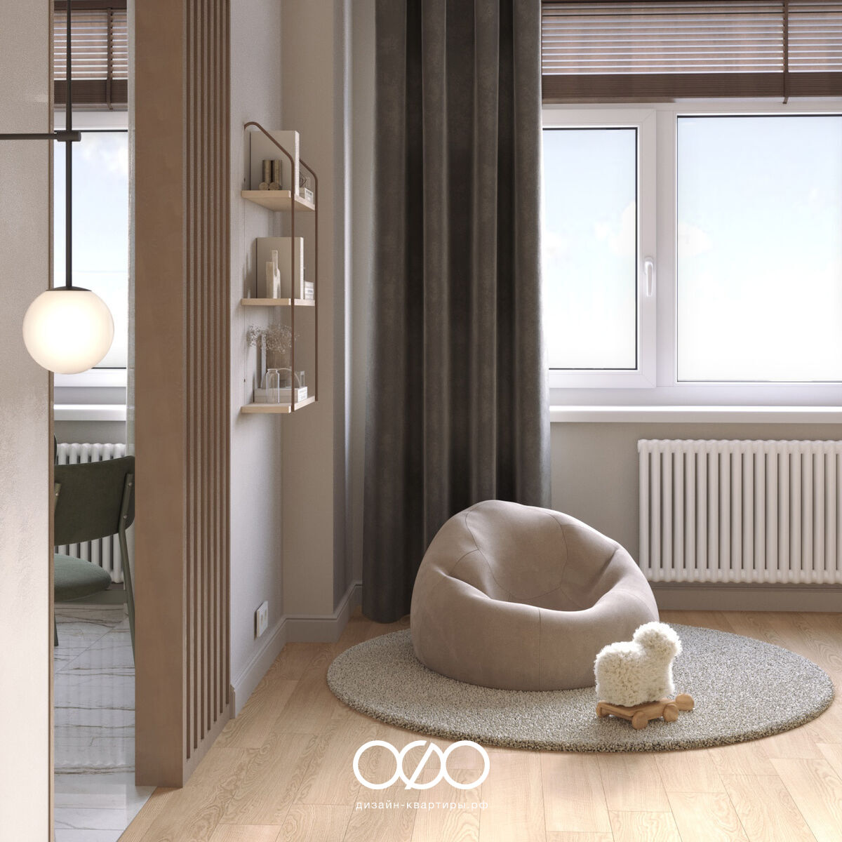 Дизайн квартиры 117 м² в ЖК Лефорт: современный интерьер для семьи, идеи перепланировки и практичные решения от дизайнера. Узнайте секреты проекта.