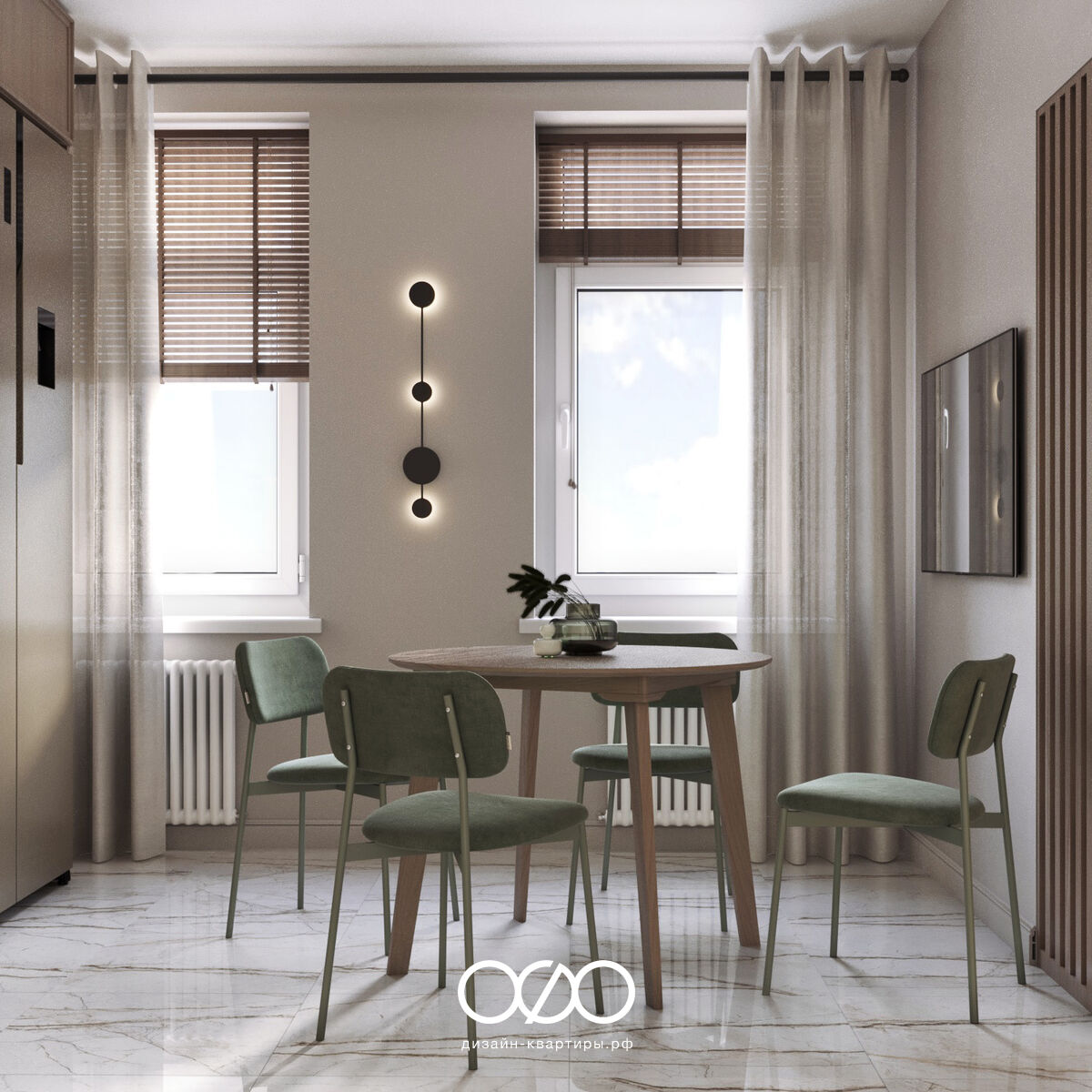 Дизайн квартиры 117 м² в ЖК Лефорт: современный интерьер для семьи, идеи перепланировки и практичные решения от дизайнера. Узнайте секреты проекта.