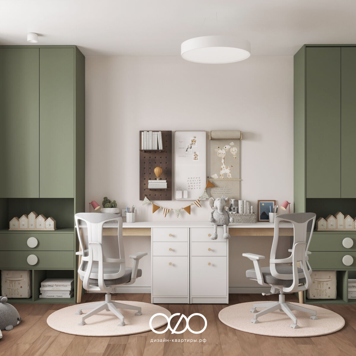 Дизайн двухуровневой квартиры 150 м² в Москве. Удобная планировка, лестница, яркие акценты и продуманный интерьер для семьи с детьми.