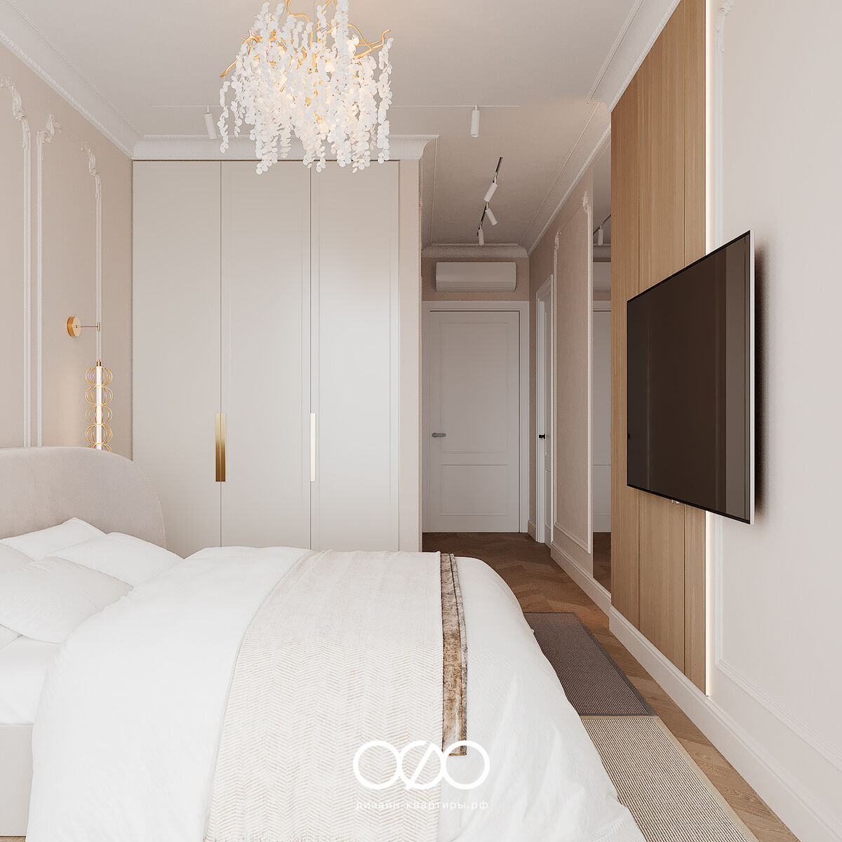 Дизайн квартиры 193 м² в Москве для семьи с детьми. Удобная планировка, эклектика и продуманный интерьер под ключ.