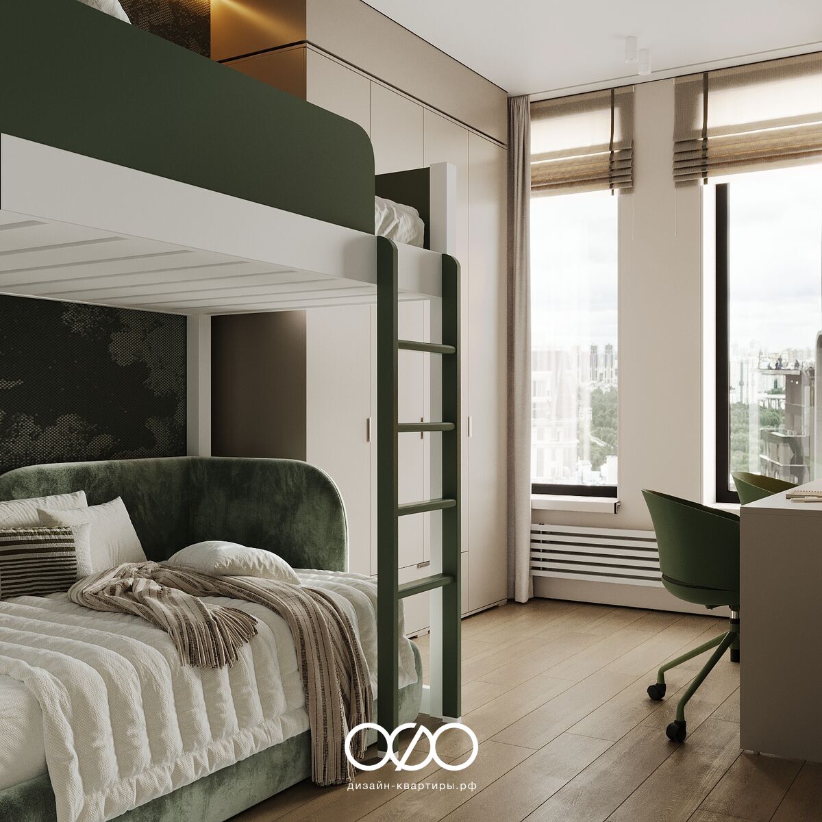 Дизайн квартиры 67 м² в ЖК Символ. Универсальный современный интерьер для аренды и жизни с продуманной планировкой. Закажите проект без ошибок.