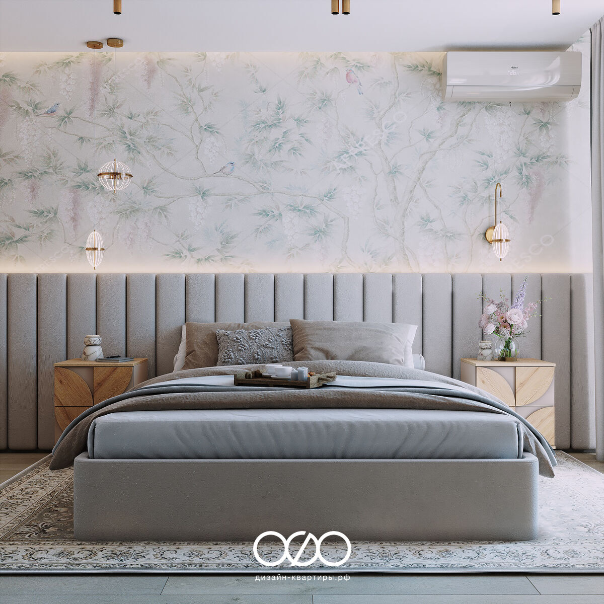 Дизайн квартиры 97 м² в Москве для семьи. Современный интерьер с элементами бохо и продуманной планировкой. Закажите проект без ошибок.